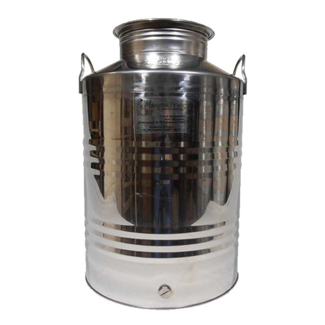 Δοχείο Inox με βιδωτό καπάκι 10L Quattro Effe