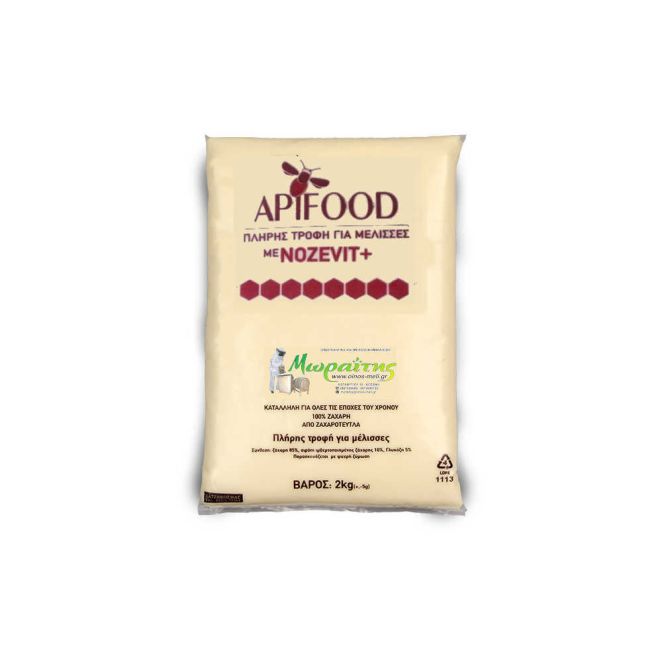 Μελισσοτροφή Apifood με Nozevit 2kg