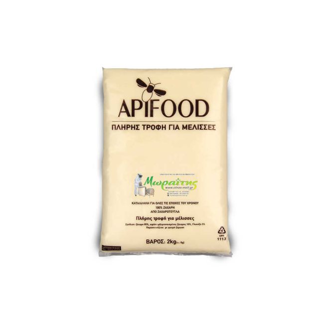 Μελισσοτροφή Apifood 2kg - Κουτί 10 τεμ.