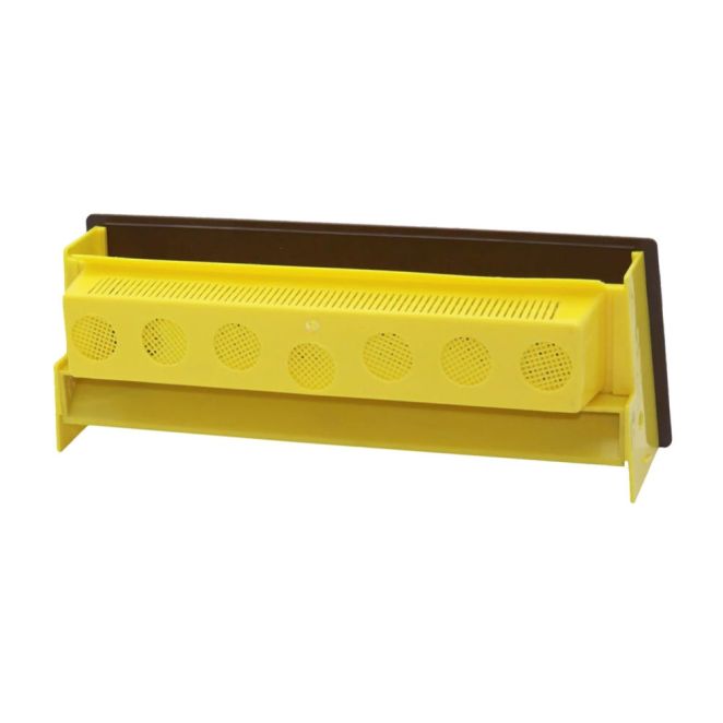 Entrance pollen collector