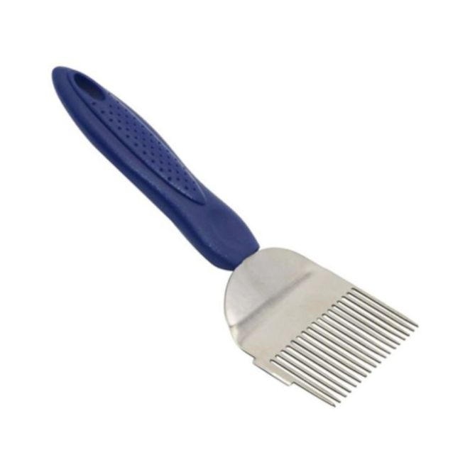 Stainless steel uncapping fork
