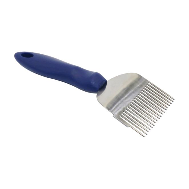 Stainless steel uncapping fork