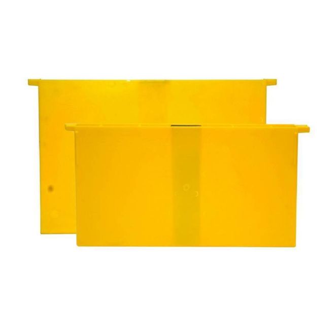 Plastic frame feeder with floats