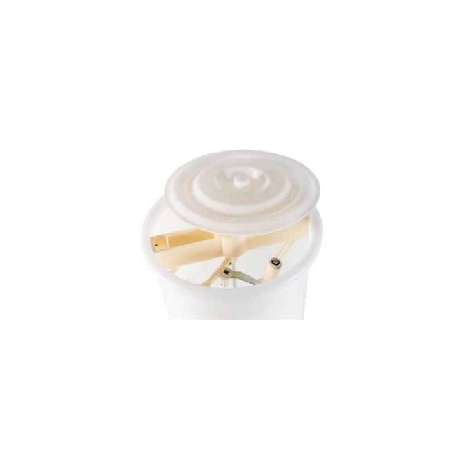 Plastic manual honey extractor for 2 frames
