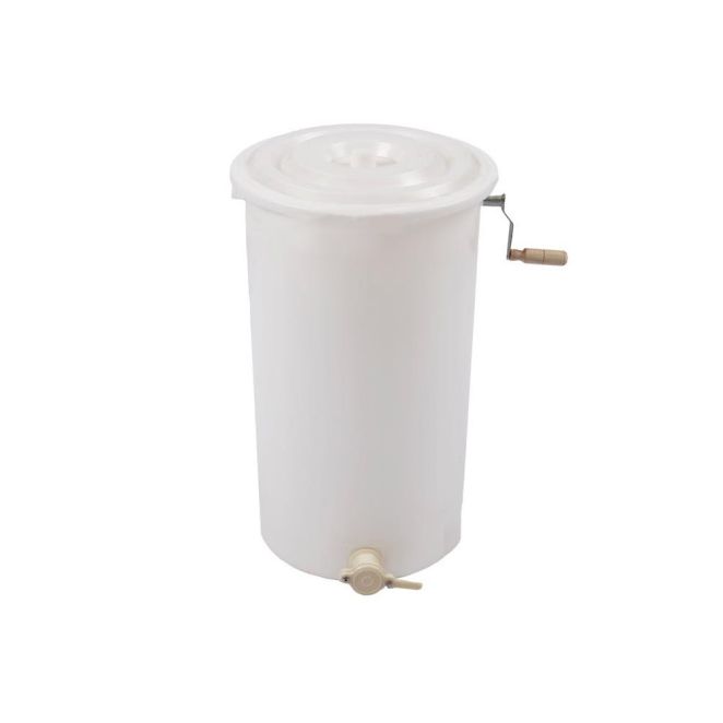 Plastic manual honey extractor for 2 frames