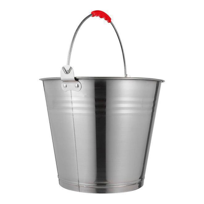 Κουβάς ανοξείδωτος 10L-2τεμ.