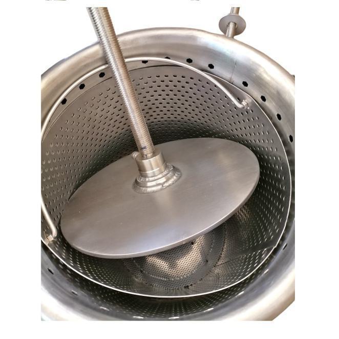 Κηροτήκτης Ατμού Inox 304 Ηλεκτρικός με Πρέσα